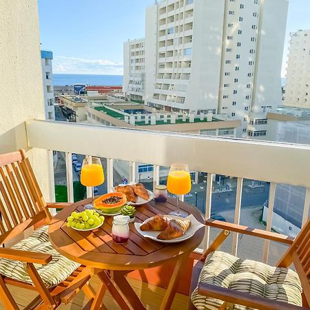 Luxury 2 Min Beach With Balcony, Ocean View, Wifi, Ac, Smarttv بورتيماو المظهر الخارجي الصورة