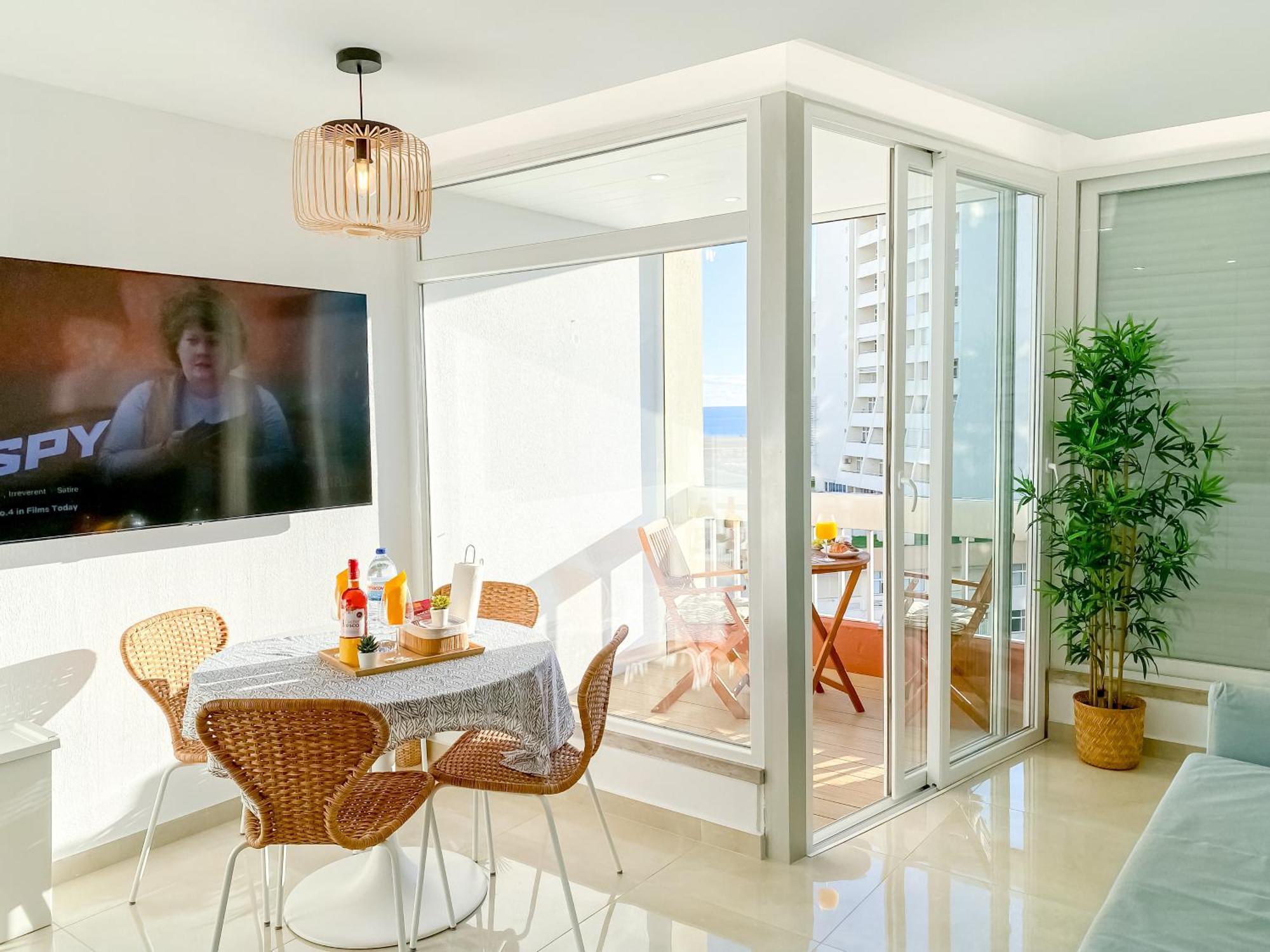 Luxury 2 Min Beach With Balcony, Ocean View, Wifi, Ac, Smarttv بورتيماو المظهر الخارجي الصورة