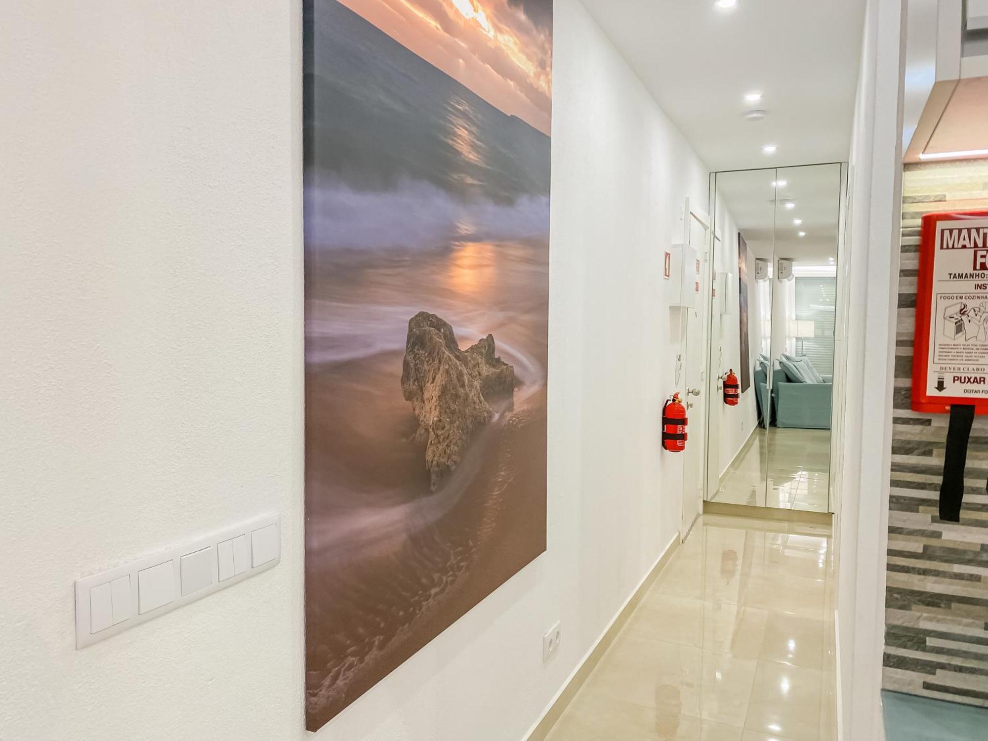 Luxury 2 Min Beach With Balcony, Ocean View, Wifi, Ac, Smarttv بورتيماو المظهر الخارجي الصورة