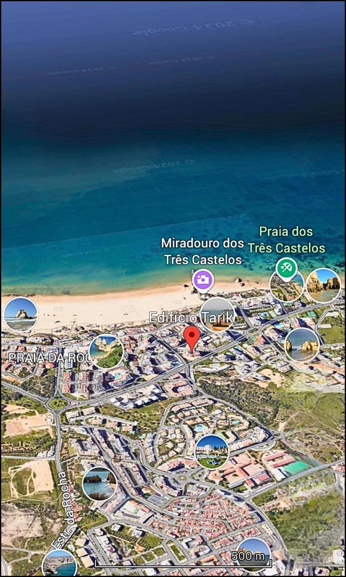 Luxury 2 Min Beach With Balcony, Ocean View, Wifi, Ac, Smarttv بورتيماو المظهر الخارجي الصورة